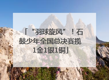 “羽球旋风”！石鼓少年全国总决赛揽1金1银1铜