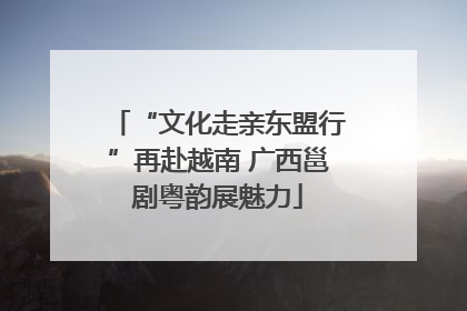 “文化走亲东盟行”再赴越南 广西邕剧粤韵展魅力