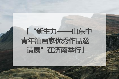 “新生力——山东中青年油画家优秀作品邀请展”在济南举行
