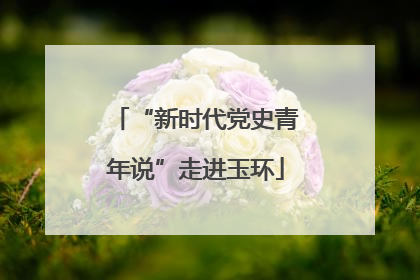 “新时代党史青年说”走进玉环