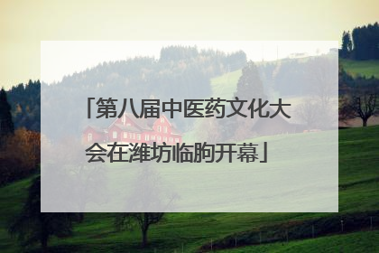第八届中医药文化大会在潍坊临朐开幕