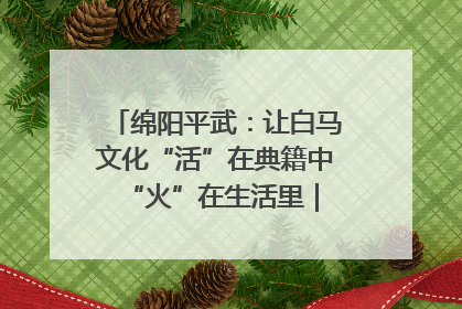 绵阳平武：让白马文化“活”在典籍中 “火”在生活里｜新闻发布最前线