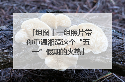 组图丨一组照片带你重温湘潭这个“五一”假期的火热