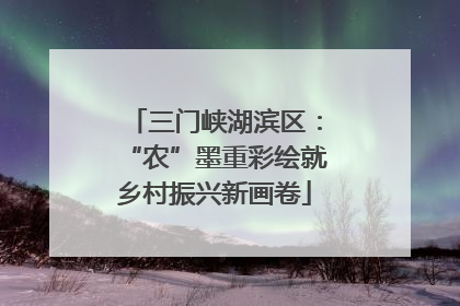 三门峡湖滨区：“农”墨重彩绘就乡村振兴新画卷