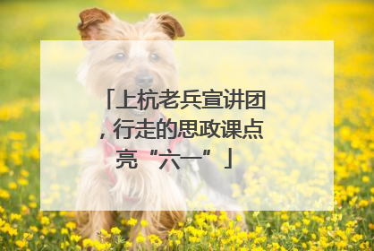 上杭老兵宣讲团，行走的思政课点亮“六一”