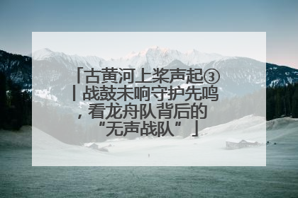 古黄河上桨声起③丨战鼓未响守护先鸣，看龙舟队背后的 “无声战队”