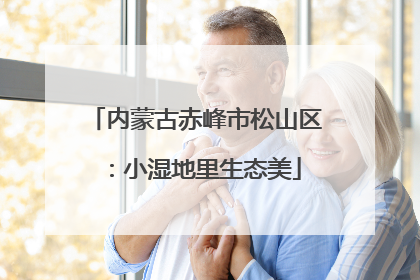 内蒙古赤峰市松山区：小湿地里生态美