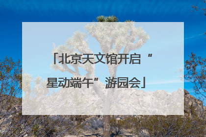 北京天文馆开启“星动端午”游园会