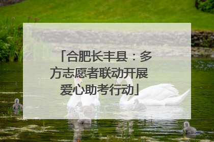 合肥长丰县：多方志愿者联动开展爱心助考行动