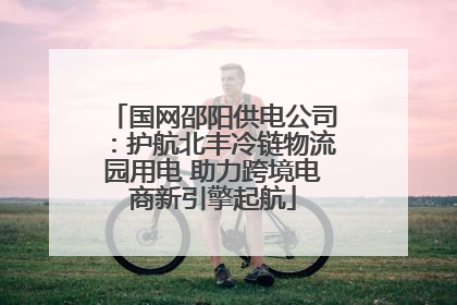 国网邵阳供电公司：护航北丰冷链物流园用电 助力跨境电商新引擎起航