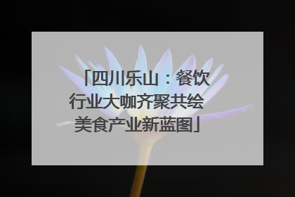 四川乐山：餐饮行业大咖齐聚共绘美食产业新蓝图