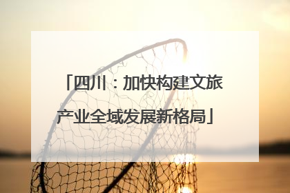 四川：加快构建文旅产业全域发展新格局