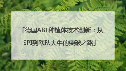 德国ABT种植体技术创新：从SPI到欧珐大牛的突破之路