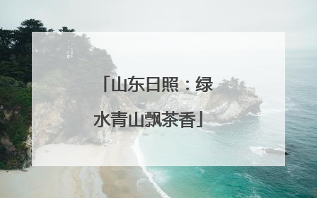 山东日照：绿水青山飘茶香