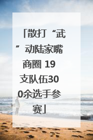 散打“武”动陆家嘴商圈 19支队伍300余选手参赛