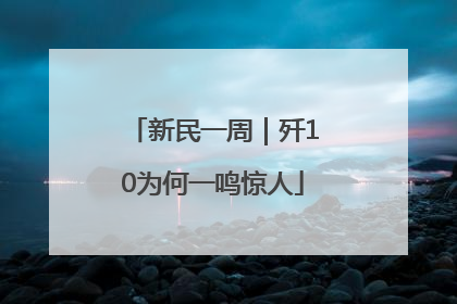 新民一周｜歼10为何一鸣惊人