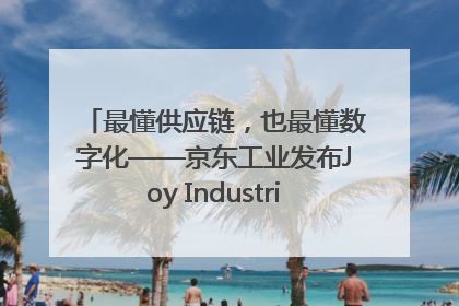 最懂供应链，也最懂数字化——京东工业发布Joy Industrial 重塑工业未来
