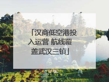 汉商低空港投入运营 航线覆盖武汉三镇