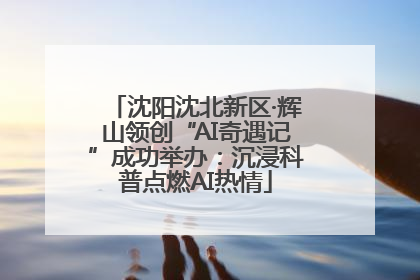 沈阳沈北新区·辉山领创“AI奇遇记”成功举办：沉浸科普点燃AI热情