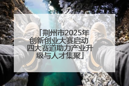 荆州市2025年创新创业大赛启动 四大赛道助力产业升级与人才集聚