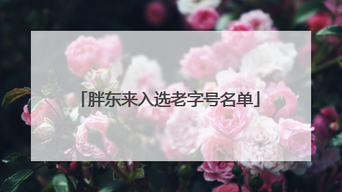 胖东来入选老字号名单