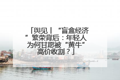 舆见丨“盲盒经济”繁荣背后：年轻人为何甘愿被“黄牛”高价收割？