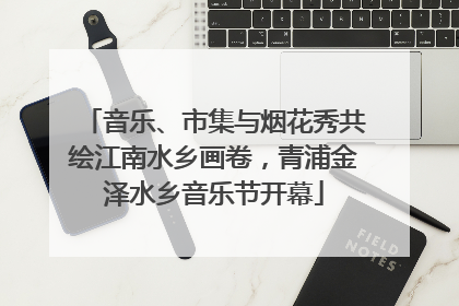 音乐、市集与烟花秀共绘江南水乡画卷，青浦金泽水乡音乐节开幕