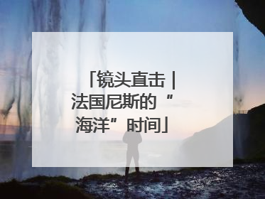 镜头直击｜法国尼斯的“海洋”时间