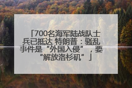 700名海军陆战队士兵已抵达 特朗普：骚乱事件是“外国入侵”，要“解放洛杉矶”