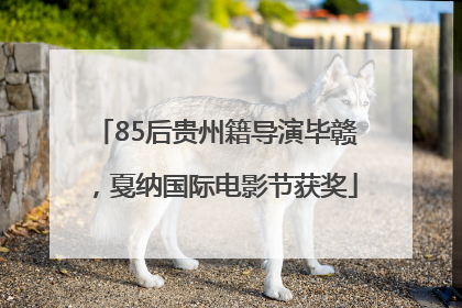 85后贵州籍导演毕赣，戛纳国际电影节获奖